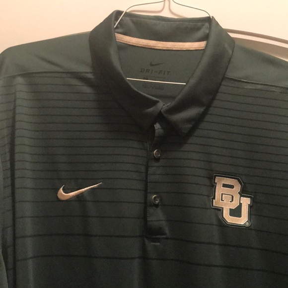 Nike Other - Baylor University Nike Dri-Fit polo shirt. 2XL